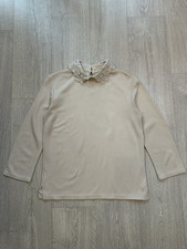 ZARA Knit Cream Beige Lace