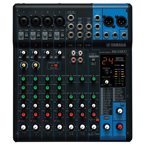 Yamaha 10xu mixing - yamaha, mg-10xu