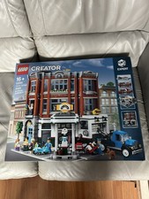 LEGO 10264 Corner Garage Building Set with Figures and Instructions