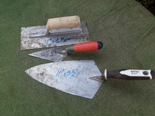 Plaster Finishing Float + 5" & 11" Cement Trowels Bricklayer Builder DIY Tools