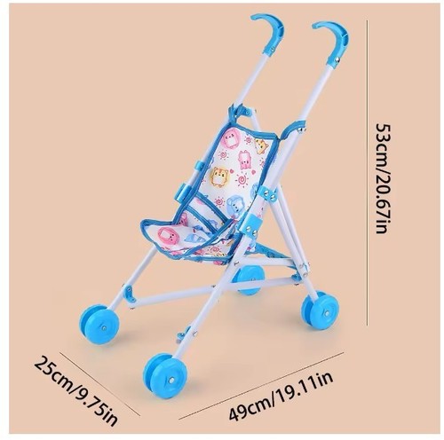 Baby doll umbrella - doll, stroller