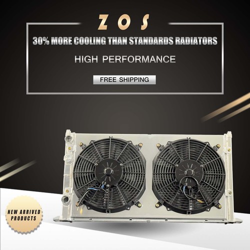 Radiator fan shroud - radiator, +