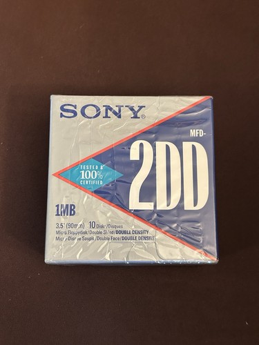 Vintage sony mfd 2dd - vintage, mfd-2dd