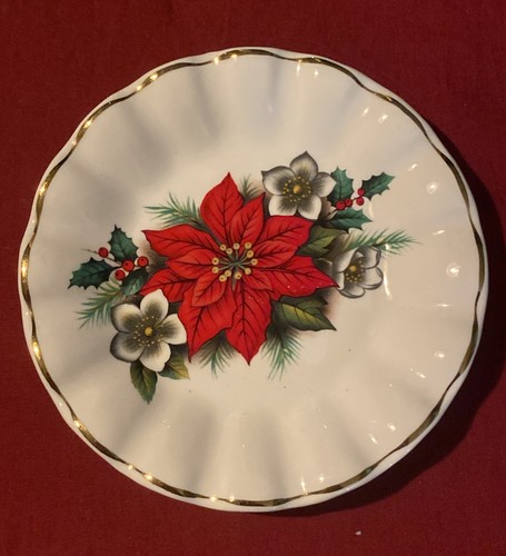 Vintage bone china christmas - vintage,
