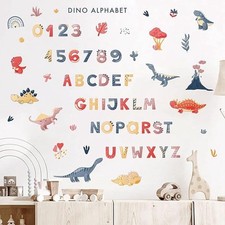 Tanlaby Dinosaur Alphabet Wall