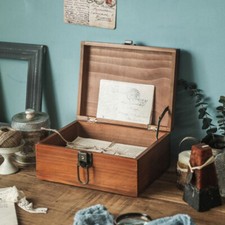 Vintage Wooden Craft Box