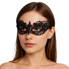 Black Lace Eye mask Sexy Masquerade Elegant Mask Fancy Dress Halloween Costume