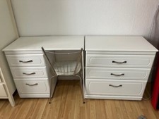 White chest of draw and