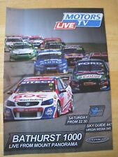 MOTORS TV LIVE BATHURST 1000 MOUNT PANORAMA V8 SUPERCARS 2013 ADVERT A4 FILE 25