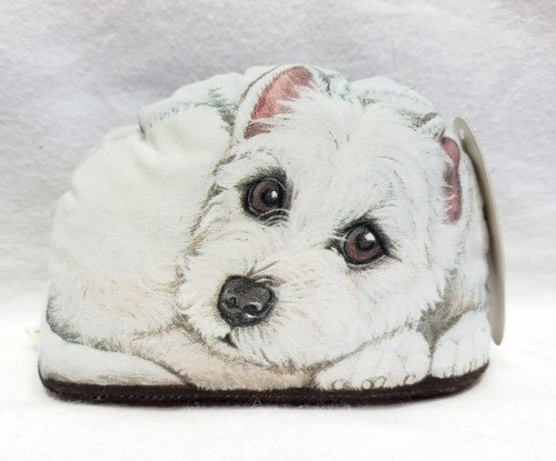 Vintage white highland westie - white,