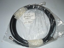 2 mts satellite cable with connectors 