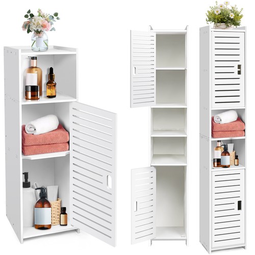 White tall bathroom - white,