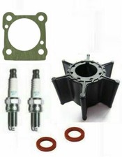 SERVICE PARTS KIT 8HP YAMAHA MARINER 8C Outboard 2 Stroke Impeller Plugs Gasket