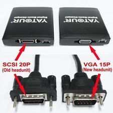 Replacement Cable Set for YATOUR USB SD AUX Adapter with 20 SCSI or 15 VGA Port