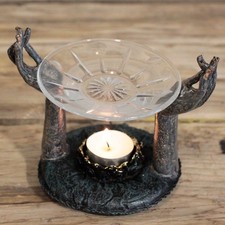 Antique buddha hands oil - antique,