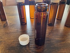 New Old Stock Brown  Glass