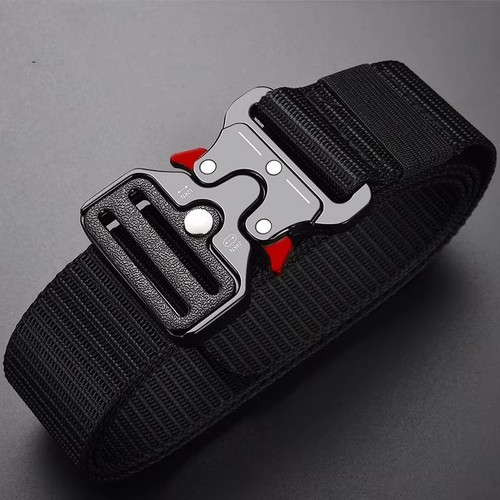 Men tactical belt heavy duty - belt,