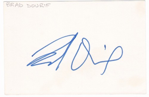Brad dourif autograph - brad,