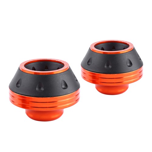 Orange front fork wheel - orange,