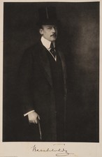 Portrait of Leopold Berchtold, Photogravure Art Deco Unknown (19th Century)