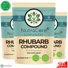 Rhubarb Compound Capsule 5000mg (3%Anthraquinones)-Weight Control, 100% Vegan