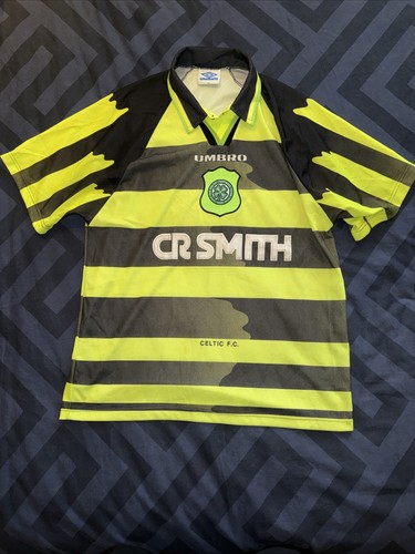 1996 celtic away shirt - away, size