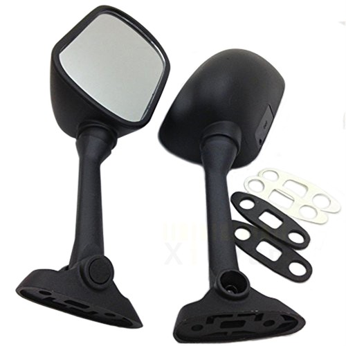 Replacement black rear view - replacement, rear-view