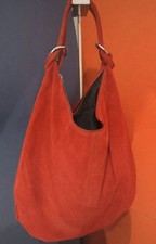 Borse in Pelle Red Suede