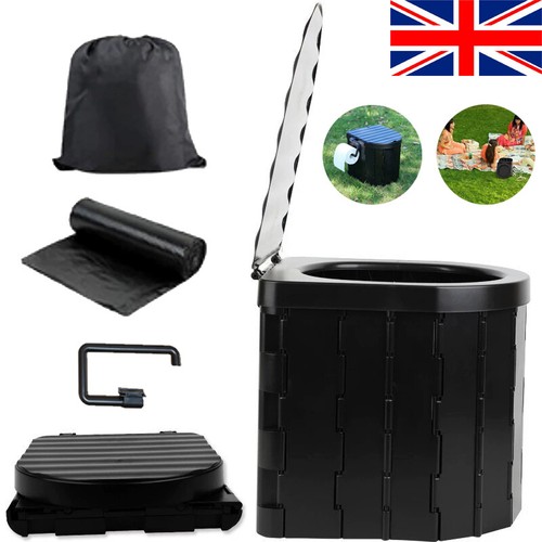 Portable folding toilet - folding,