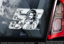 Marco Simoncelli - Moto GP Car Sticker - Ciao SIC#58 - PROCEEDS TO CHARITY -TYP3