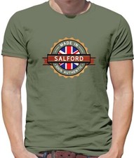 Made In Salford - Mens T-Shirt - City FC Manchester Home Town Place