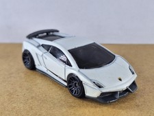 hot wheels lamborghini gallardo lp 570-4 superleggera white loos used good cond