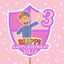 Personalised Blippi  Birthday