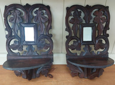 Pair of antique Black Forest