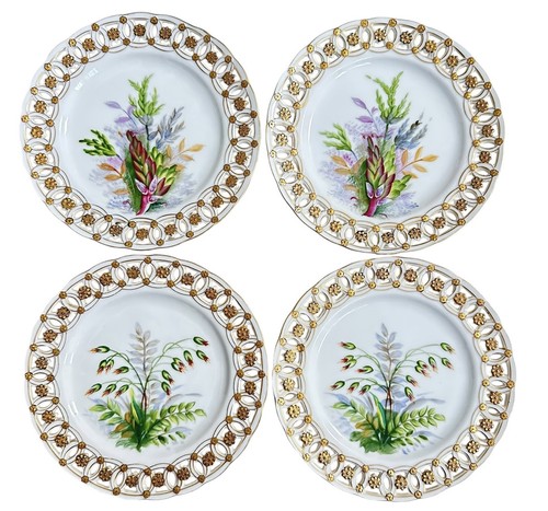 Flora danica style set 4 - flora,