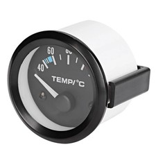 Car Temperature Gauge with Sensor, DC 12V Car Water Temperature Gauge Universal