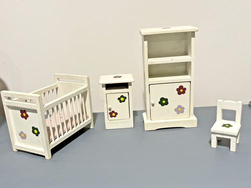 Vintage dollhouse furniture - dollhouse,
