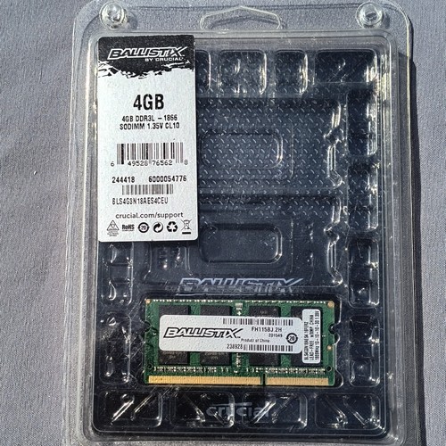Laptop 4gb ram crucial - 4gb,