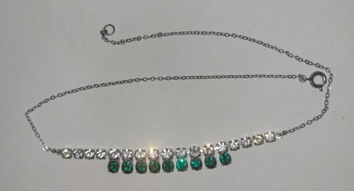 Vintage faux diamond - &,