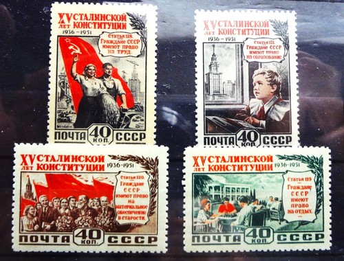 Russia 1952 mnh set - og,