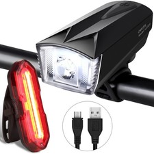 Omeril Bike Light Set, Front &