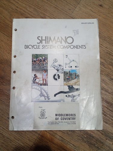 Shimano components catalogue