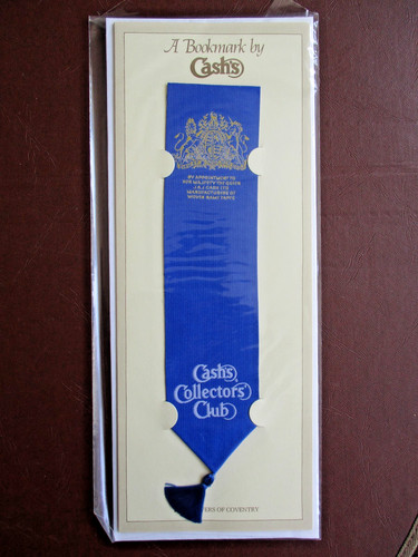 Cash silk bookmark - cash's,