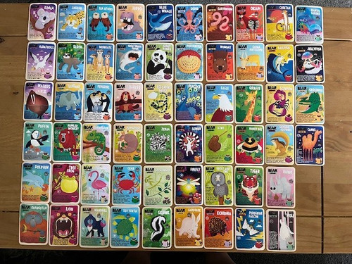 Yoyo bear animal cards - bear,