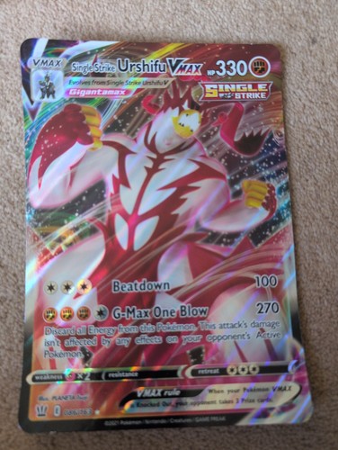Single strike urshifu vmax - strike,
