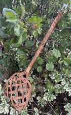 Vintage Aged Wicker Carpet Beater #OTR100