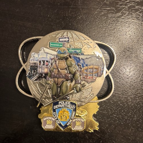 Nypd challenge coin - coin, teenage