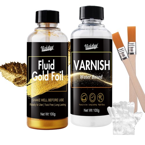 Acrylic paint metallic 200ml - acrylic,