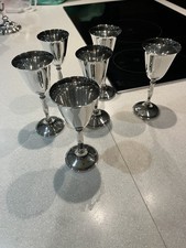 6 x Silver Plated Cavalier