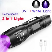 2 in1 Rechargeable UV LED
